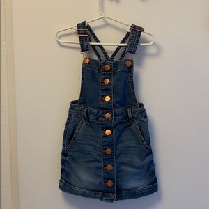 Girls crew cuts overall skirt